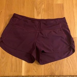Lululemon shorts. Barely worn!